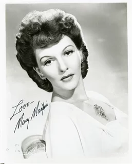 Mary Martin autograph