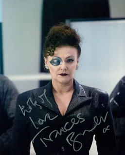 Frances Barber autograph