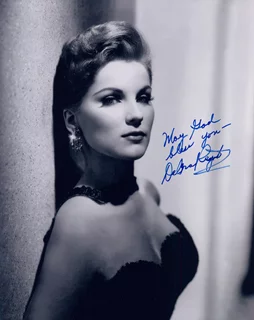 Debra Paget autograph