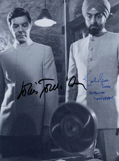 James Bond's Octopussy autograph