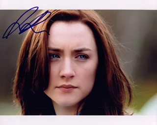 Saoirse Ronan autograph