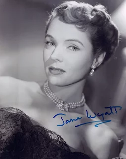 Jane Wyatt autograph