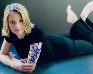 Jodie Foster autograph