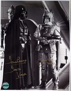 The Empire Strikes Back autograph