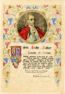 Pope Pius XII autograph