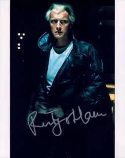 Rutger Hauer autograph