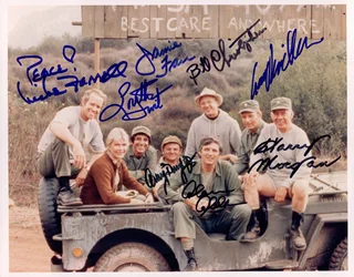 M*A*S*H autograph