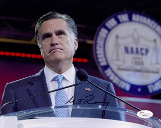 Mitt Romney autograph