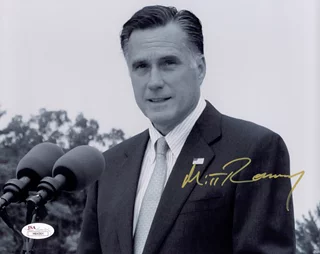 Mitt Romney autograph