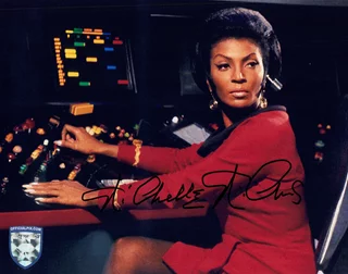 Nichelle Nichols autograph