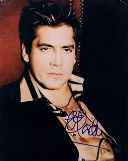 Javier Bardem autograph