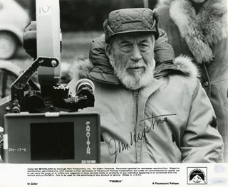 John Huston autograph