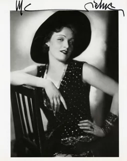 Marlene Dietrich autograph