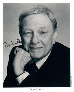 Don Knotts autograph