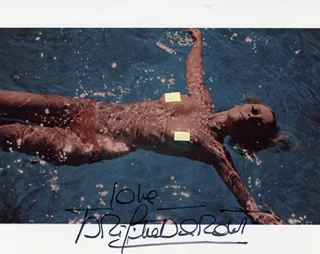 Brigitte Bardot autograph