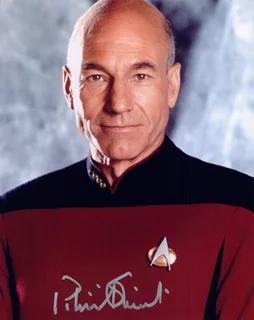 Patrick Stewart autograph
