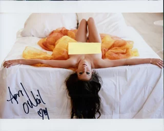 April O'Neil autograph