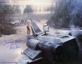 Kenny Baker autograph