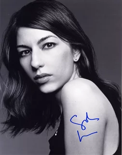 Sofia Coppola autograph