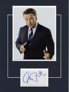Alec Baldwin autograph
