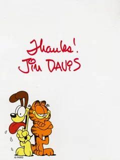 Jim Davis autograph