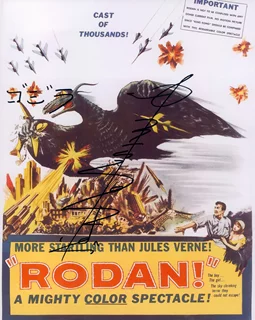 Haruo Nakajima autograph