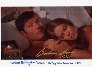 The Spy Who Loved Me autograph