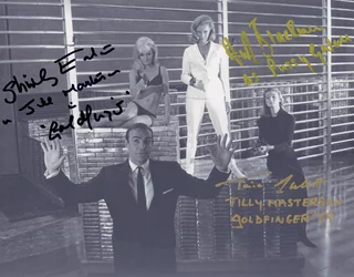Goldfinger autograph