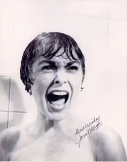 Janet Leigh autograph