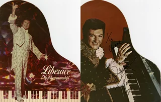Liberace autograph