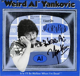 Weird Al Yankovic autograph