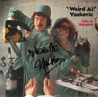 Weird Al Yankovic autograph