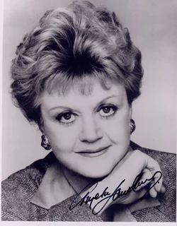 Angela Lansbury autograph