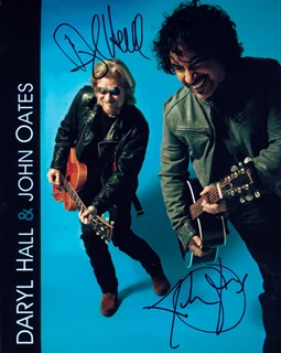 Hall & Oates autograph