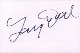 Larry David autograph