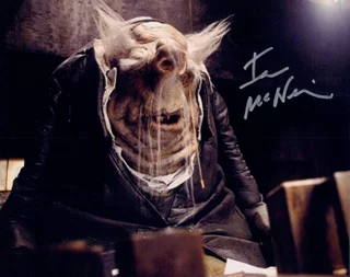Ian McNeice autograph