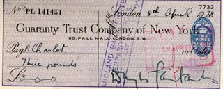 Douglas Fairbanks autograph