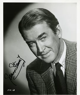 James Stewart autograph