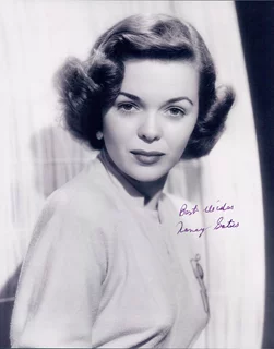 Nancy Gates autograph