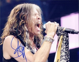 Steven Tyler autograph