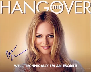 Heather Graham autograph
