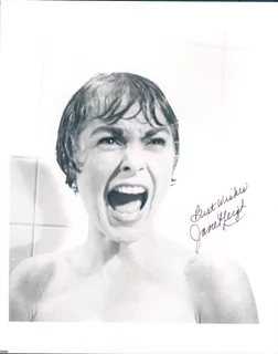 Janet Leigh autograph