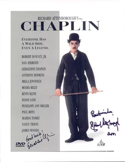 Chaplin autograph