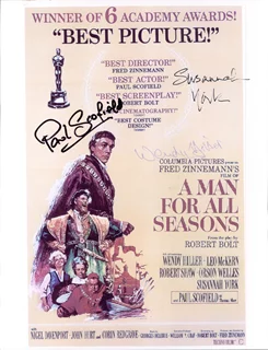 A Man For All Seasons autograph