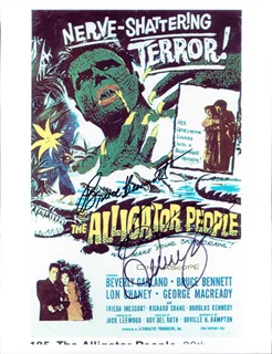 The Alligator People autograph