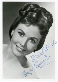 Hazel Court autograph