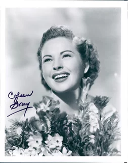 Coleen Gray autograph