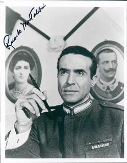 Ricardo Montalban autograph