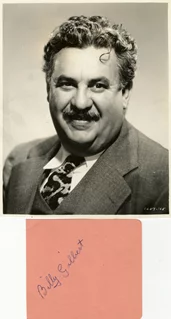 Billy Gilbert autograph