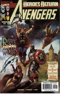 George Perez autograph